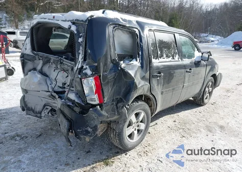 2011 Honda Pilot Ex-L from USA, damaged, VIN 5FNYF4H50BB077299